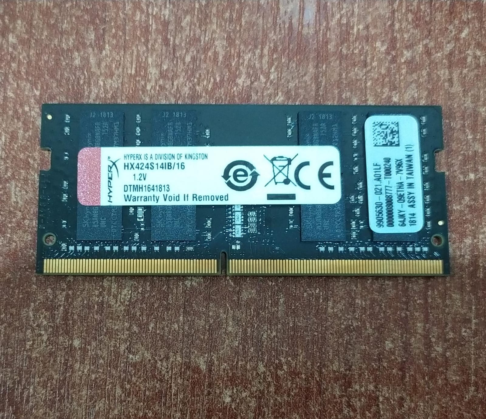 Memoria RAM HyperX Impact 16 GB DDR4‑2400 SO‑DIMM CL14 (HX424S14IB/16) - Image 3