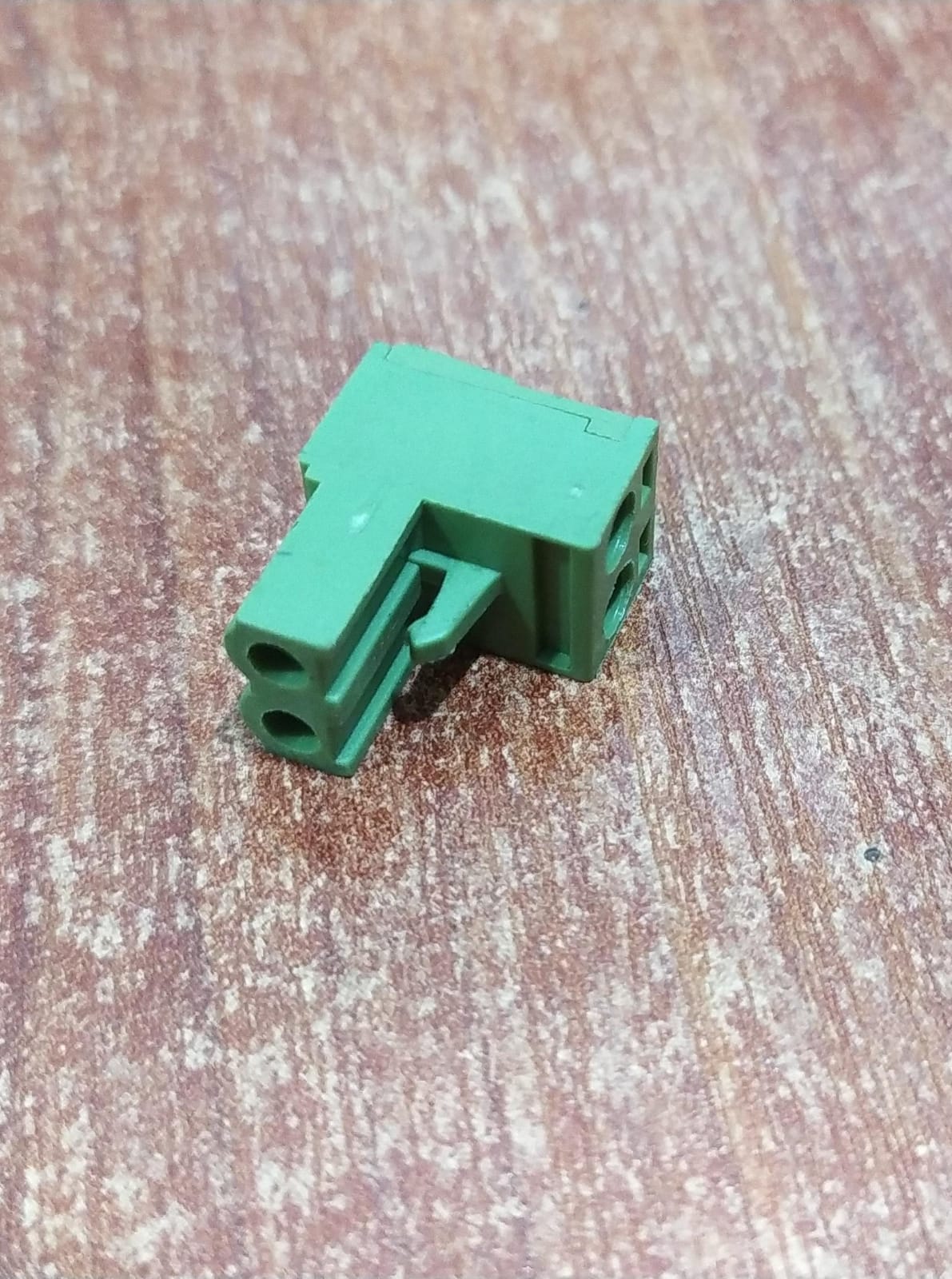 Bloque terminal enchufable 2 polos verde – seminuevo perfecto estado - Image 2