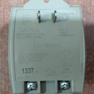Transformador Honeywell AD57‑0197 / P/N 1361 · 120VAC 60Hz → 16.5VAC 40VA · Seminuevo
