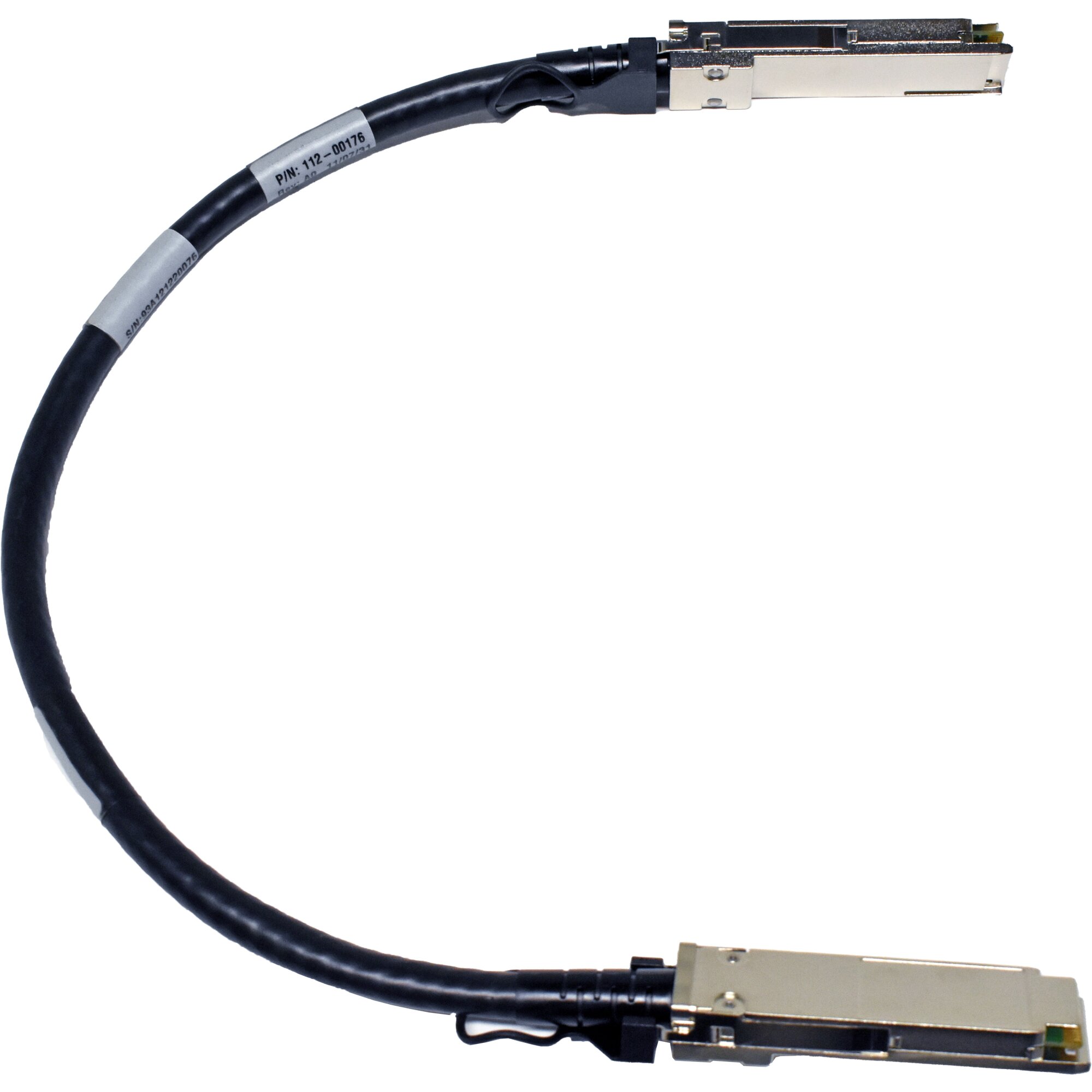Cable NetApp 112‑00176 (X6557‑R6) QSFP–QSFP SAS 0.5 m – Seminuevo - Image 2
