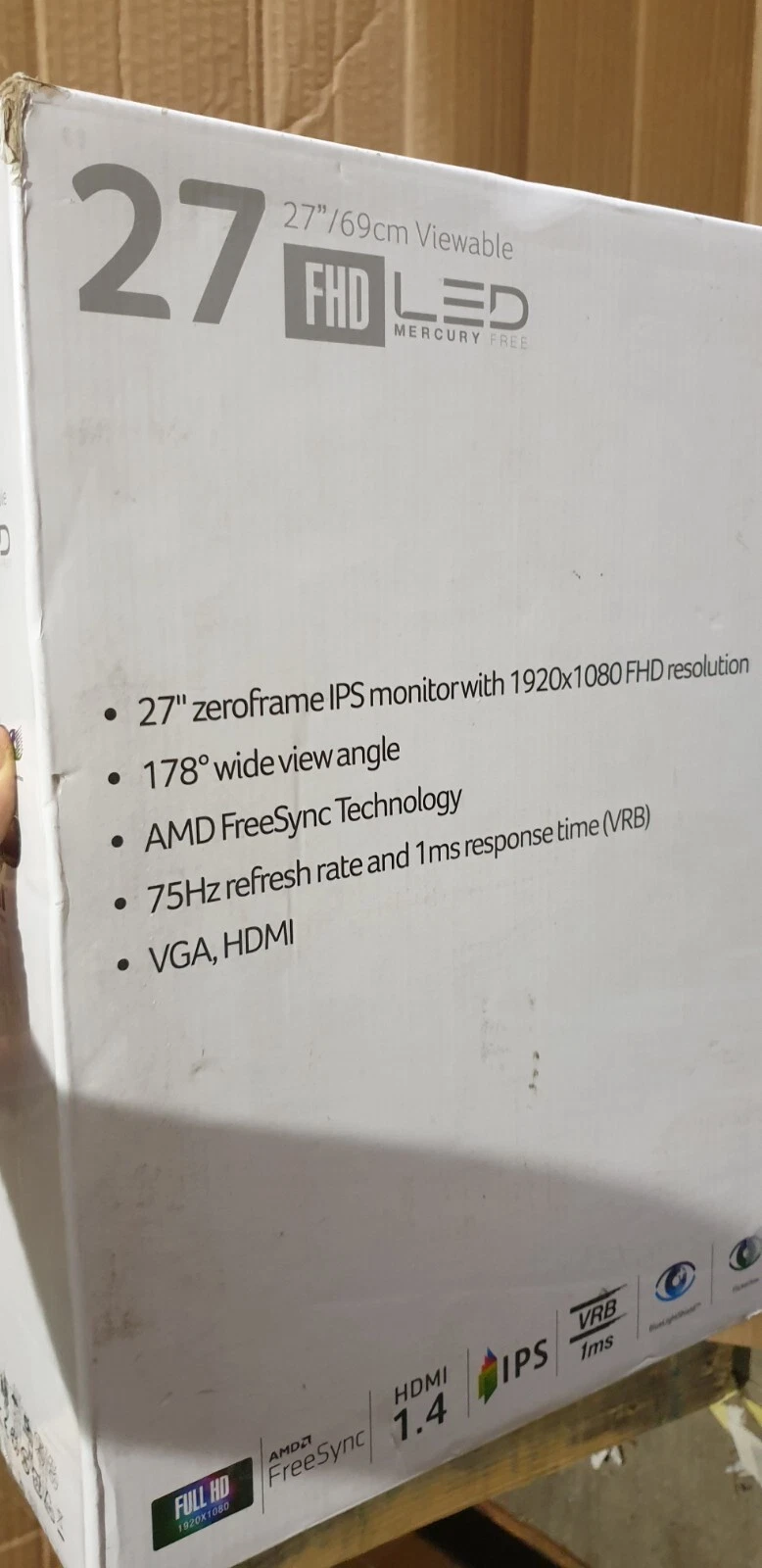 Monitor Acer KB2 27″ FHD LED (Nuevo) – KB272 Series - Image 6