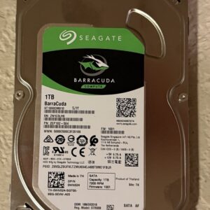 Disco Duro HDD Seagate Barracuda Compute ST1000DM010 1 TB – SATA III 7200 RPM – Seminuevo EN RIESGO