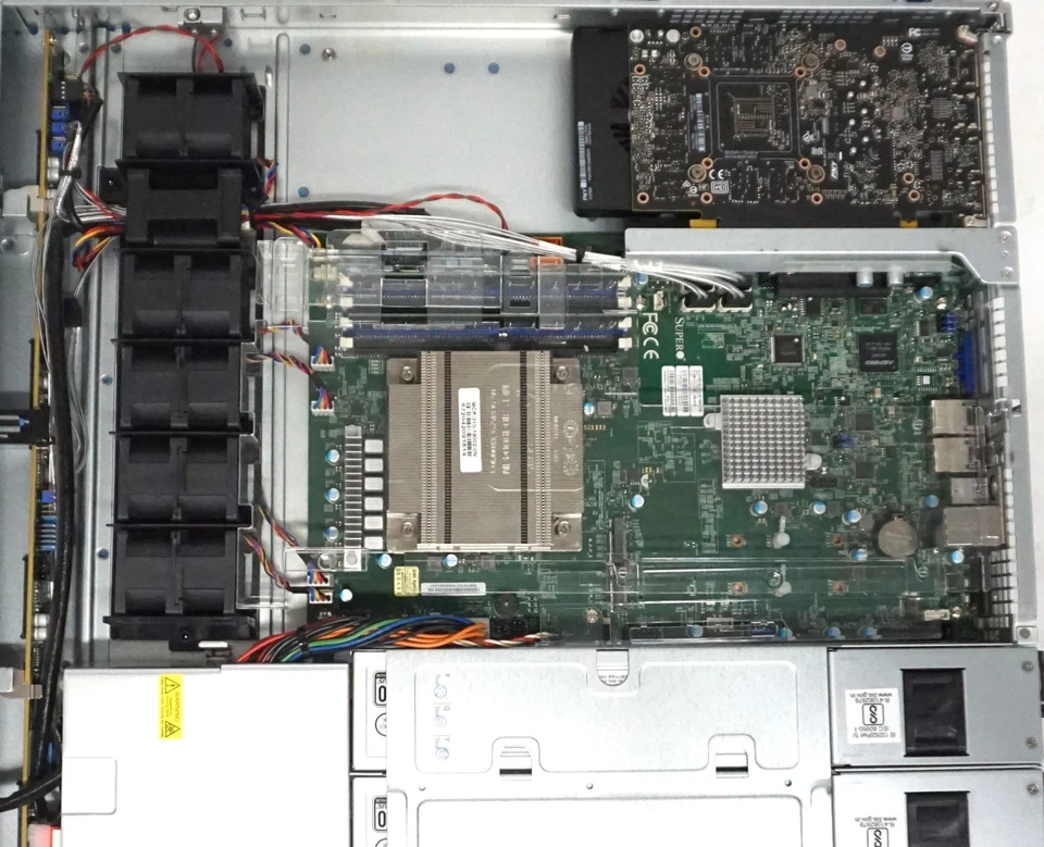SuperMicro Modelo 815-5 Servidor Rack 1U Xeon E‑2176G 32 GB RAM GPU Quadro P2000 4 Bahías Sin Disco - Image 5