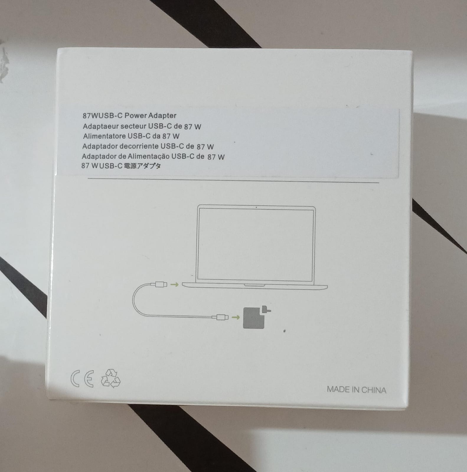 Cargador USB-C 87W Power Adapter Alta Potencia Compatible MacBook Pro (A1719) - Image 3