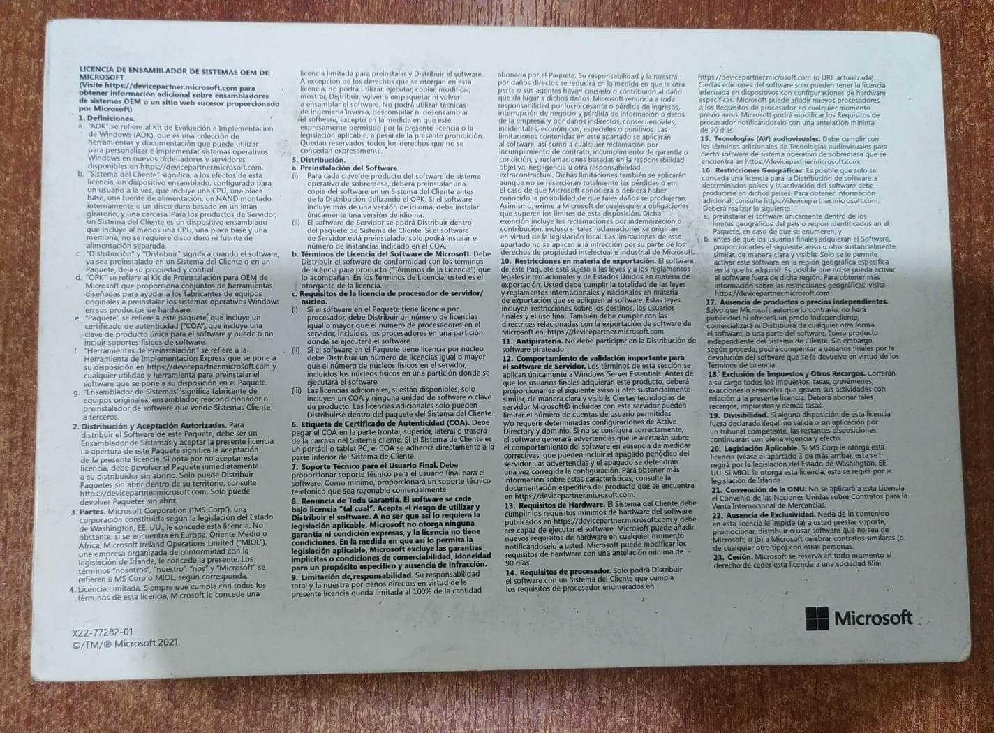 Licencia Windows 11 Home 64 Bit Español Latam 1PK DSP / OEM DVD - Image 3
