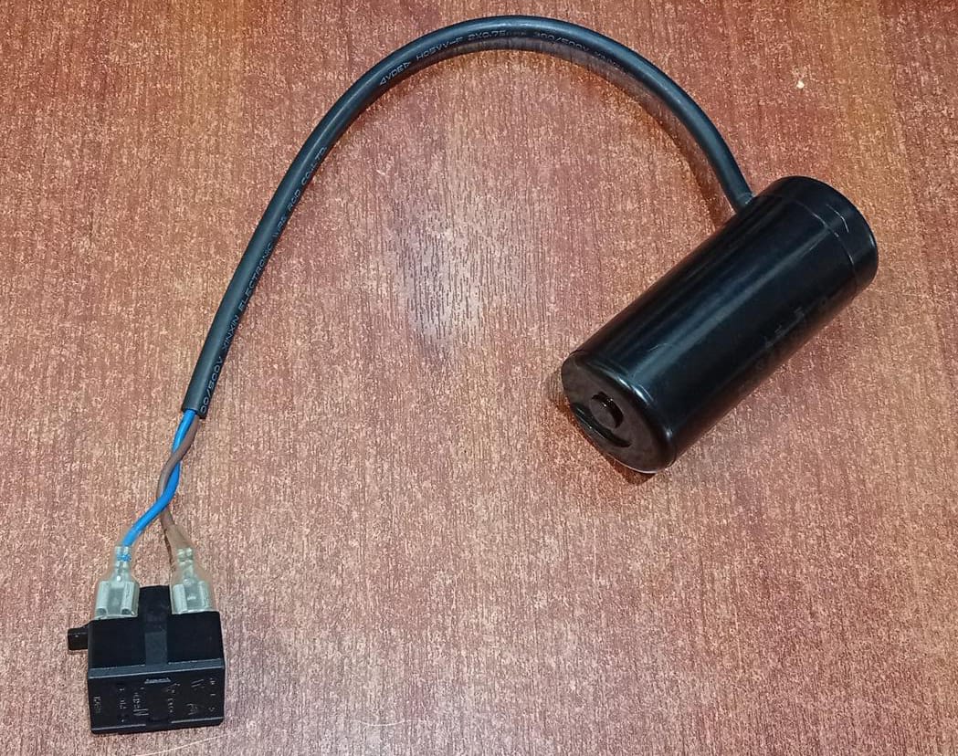 Condensador de Arranque JKD Jiekeda 161‑193 µF 110 VAC Cableado | Motores Monofásicos