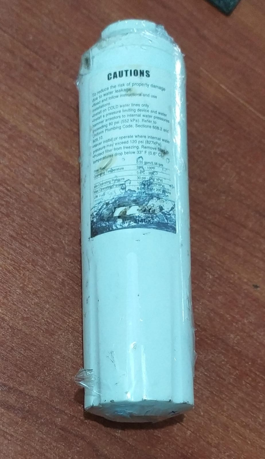 Filtro de Agua y Hielo Five Microns WF-31410C | para KitchenAid, Whirlpool, Maytag – 5 Micrones - Image 2