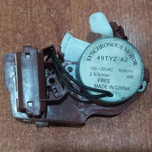 Motor Síncrono 49TYZ‑A2 100‑120VAC 50/60Hz 4W 2.5‑3rpm – Microondas, Actuadores y Proyectos