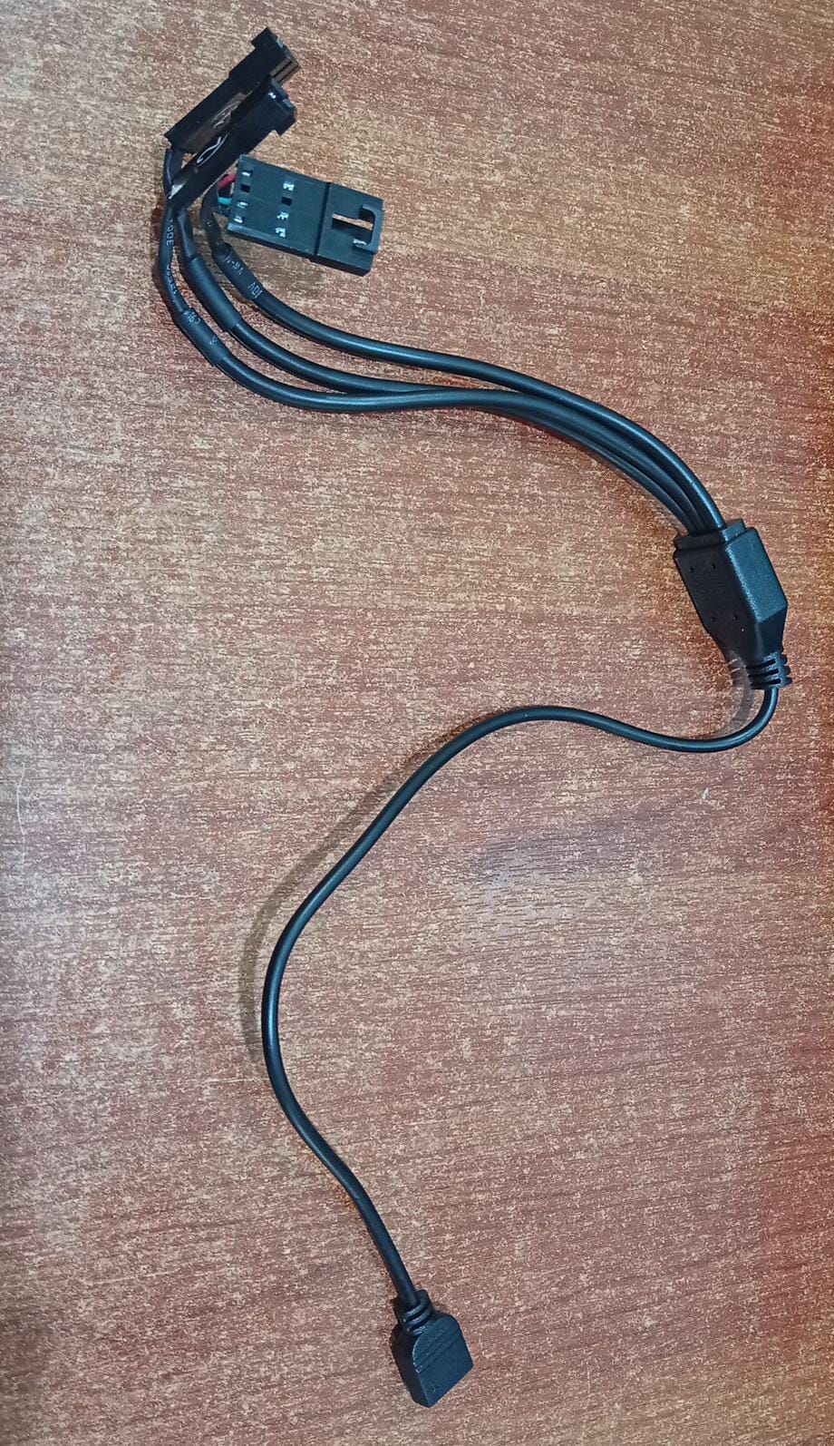 Cable Splitter 1→3 Ventiladores PC 3‑pin/4‑pin (Y‑Cable) – para placas base