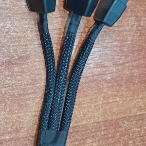 Cable Divisor GPU Alta Potencia / Adaptador 12 Pin EPS a 3x8 Pin PCIe | NVIDIA / AMD TAMAF01096‑H