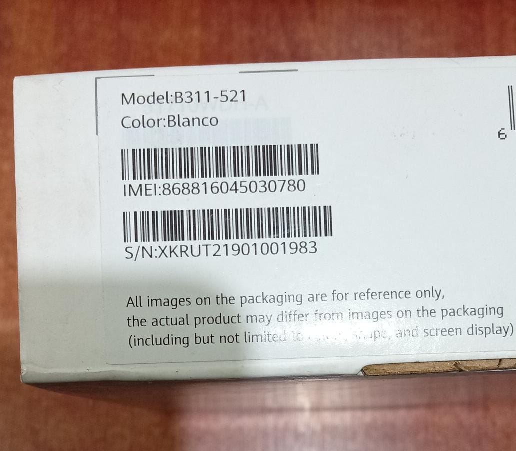 Router 4G Huawei B311‑521 LTE Cat4 WiFi 2.4GHz Blanco – Nuevo - Image 3