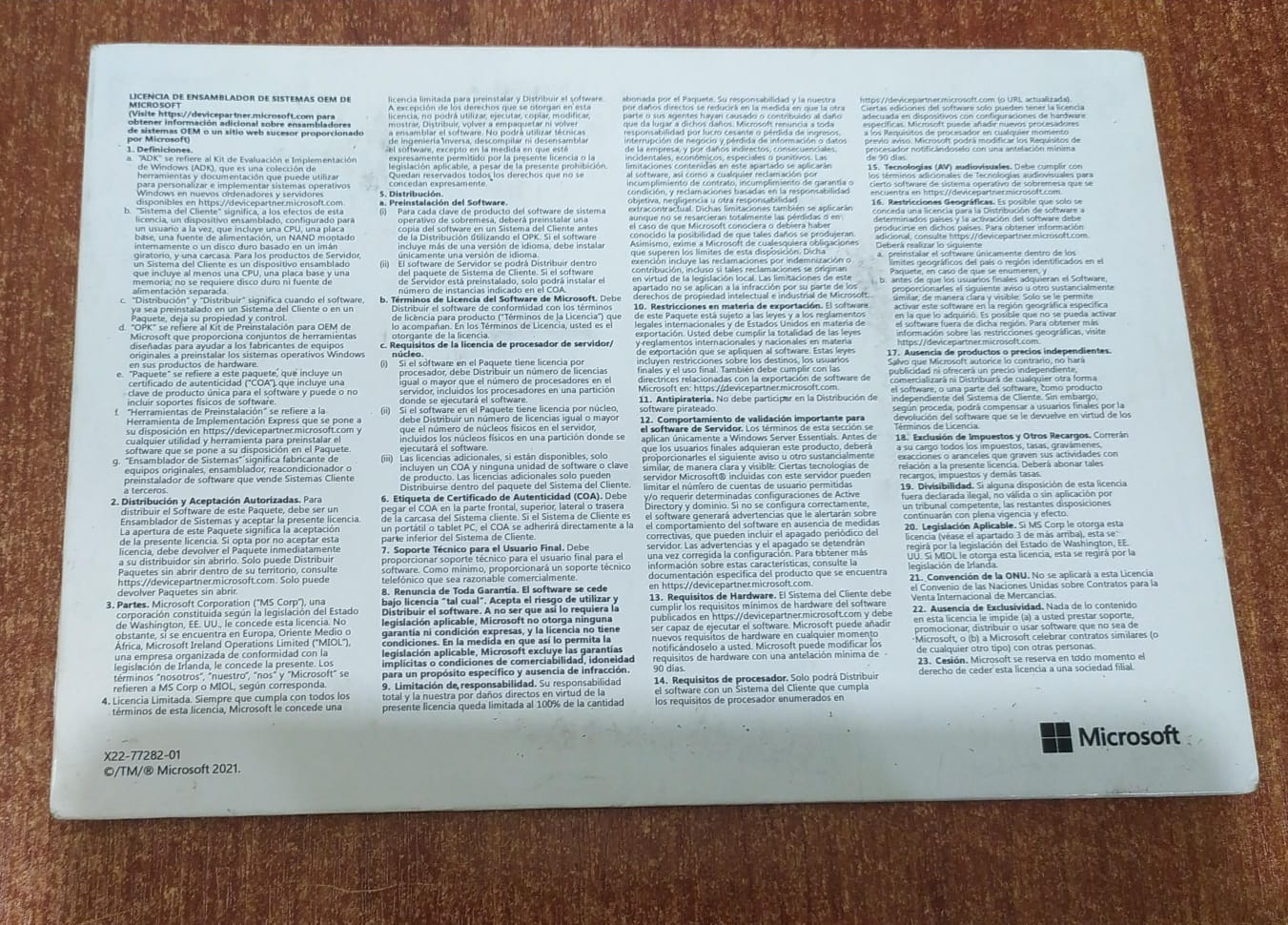 Windows 11 Pro 64‑Bit Español LATAM 1PK DSP OEI DVD / FQC‑10553 nuevo - Image 3