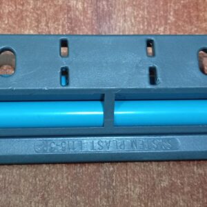 Placa de transferencia con rodillos System Plast L115‑3R (usada con daño lateral)