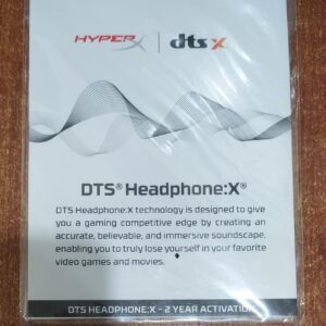 Licencia HyperX DTS Headphone:X – Activación 2 años (Código Digital)