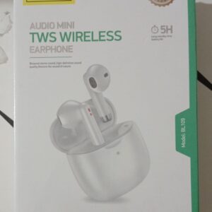 Audífonos Bluetooth Foneng BL109 TWS – Mini, USB‑C, 5 h música