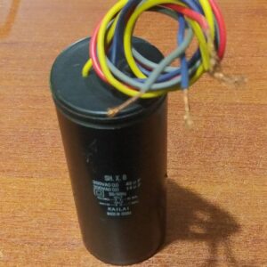 Capacitor Motor SH X B 45uF + 14uF 300VAC 50/60Hz KAILAI – Seminuevo con cables
