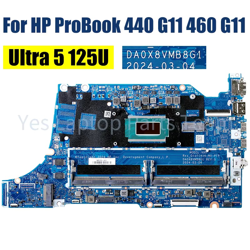 Placa Madre HP REX OLAF1416 (X8V) Ultra 5 ProBook 440/460 G11 N95763‑601