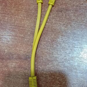 Cable Duplicador RCA Macho a 2 RCA Hembra – Amarillo (video‑compuesto/audio)