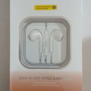 Audífonos Foneng T60 alámbricos 3,5 mm media oreja – sonido Hi‑Fi