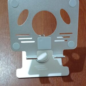 Soporte plegable de aluminio para laptop – giratorio, ajustable, antideslizante, portátil