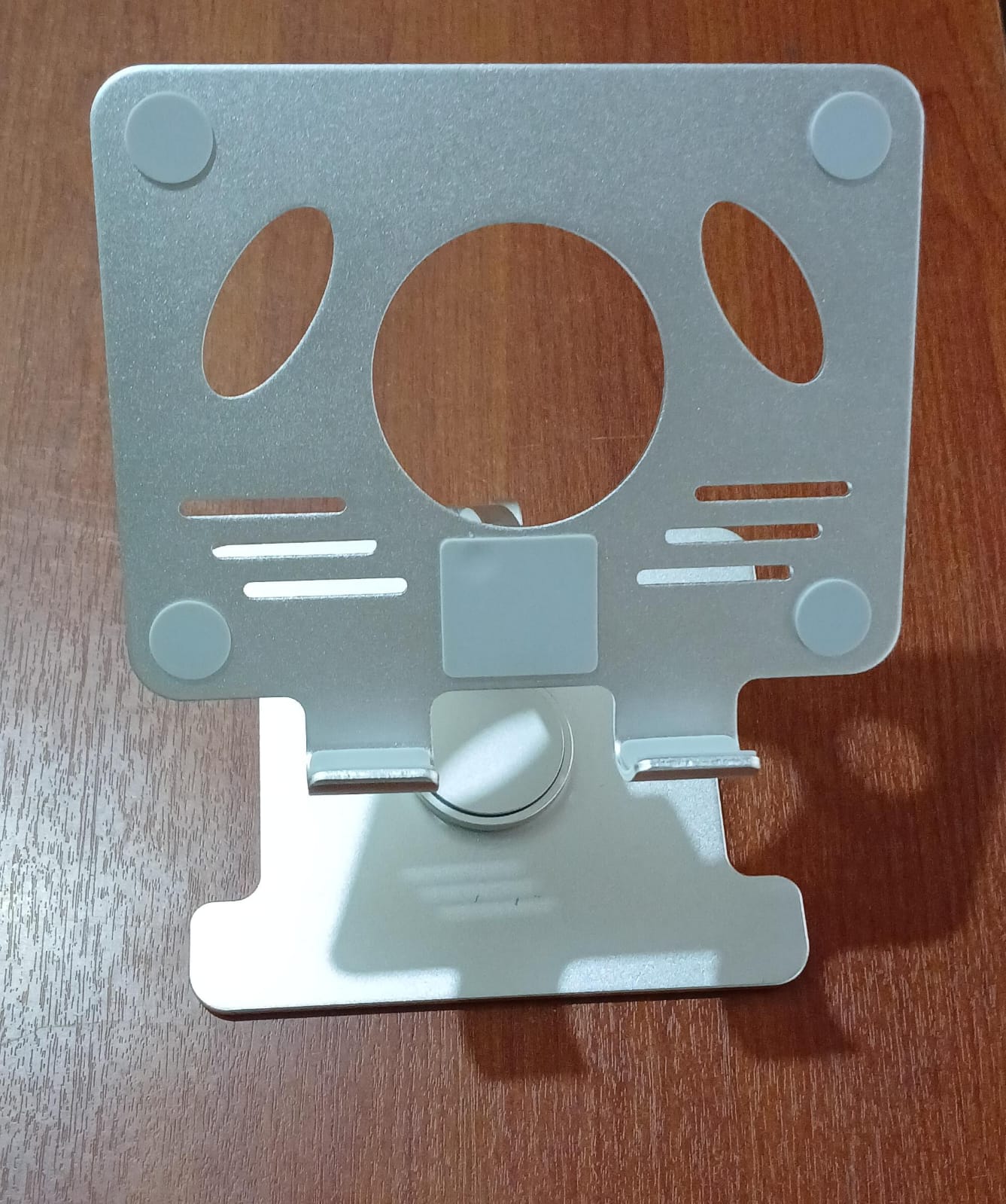 Soporte plegable de aluminio para laptop – giratorio, ajustable, antideslizante, portátil