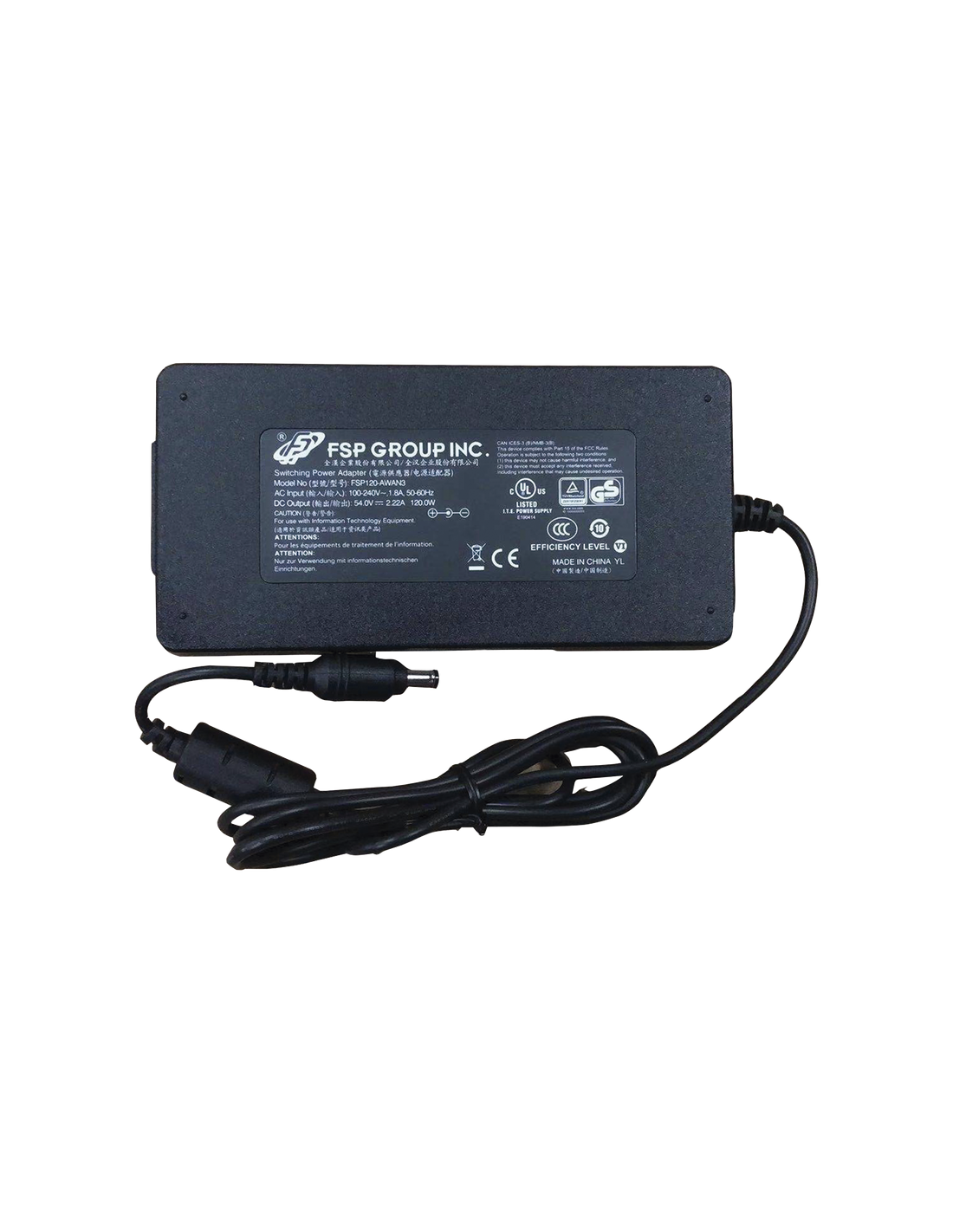 Adaptador de corriente FSP Group FSP120-AWAN3 54V 2.22A 120W conector 4 pines DIN