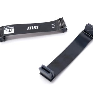 Cable puente SLI 2 WAY MSI K1F‑1026013‑V03 para multi‑GPU