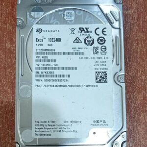 Disco Duro Seagate Exos 10E2400 ST1200MM0009 1.2 TB SAS 12 Gb/s 2.5" 10K RPM – Nuevo