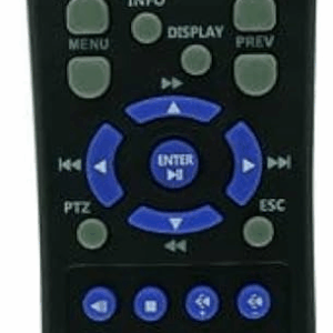 Control remoto HIKVISION DS-REMOTE-2 original DVR NVR – para series DS-7200 / DS-7300 / DS-8100