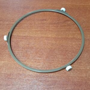Carrito / aro con ruedas para plato de microondas 18 cm – soporte giratorio seminuevo