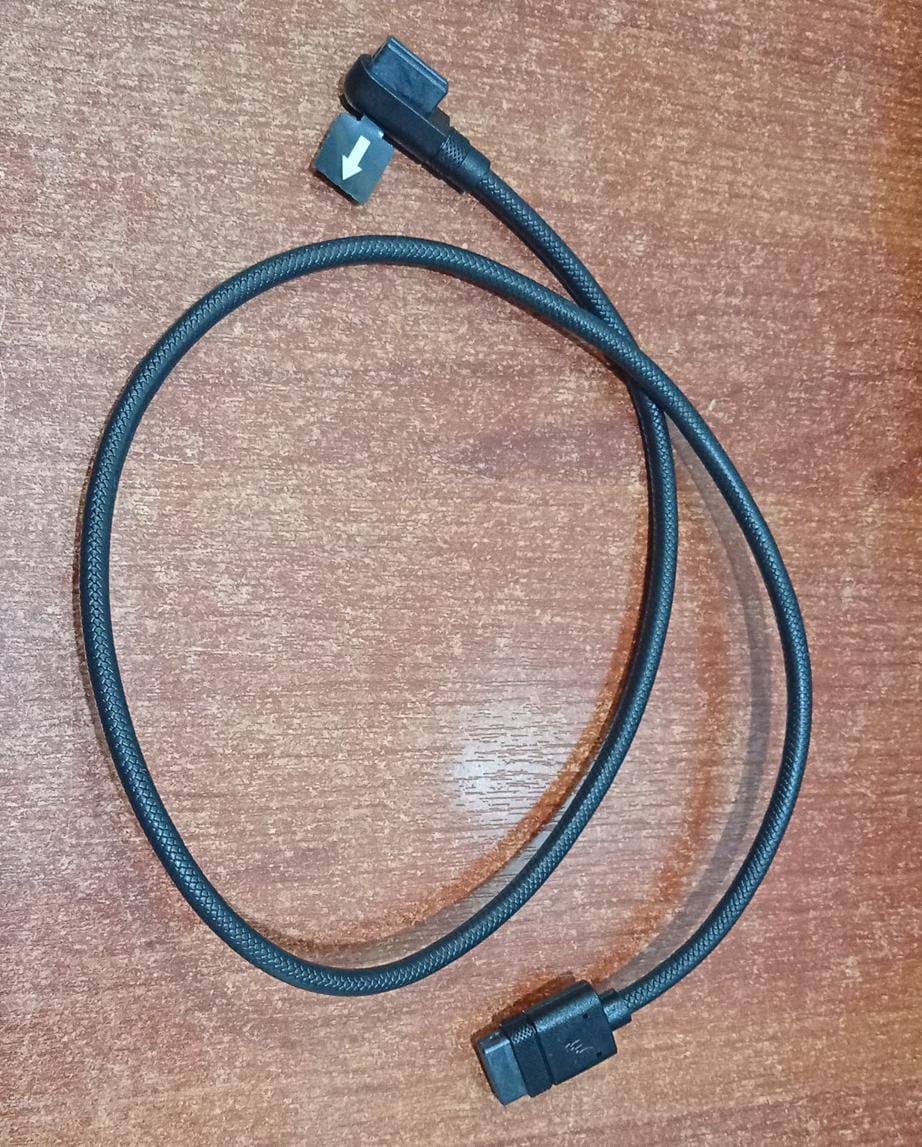 Cable Corsair iCUE LINK Extensión 200 mm – 2 × conectores delgados 90°