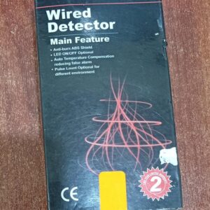 Detector de Movimiento Cableado • Dual Tecnología PIR + Microondas • 9‑16 V • Alcance 12 m