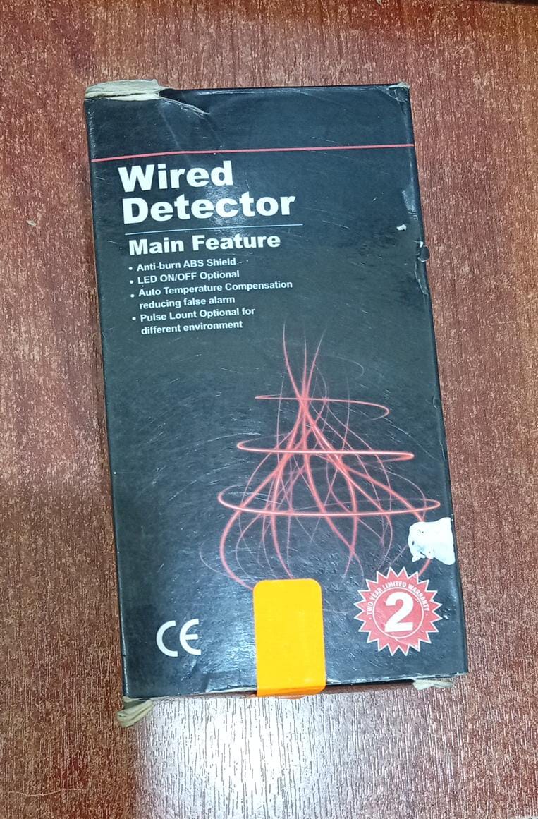 Detector de Movimiento Cableado • Dual Tecnología PIR + Microondas • 9‑16 V • Alcance 12 m