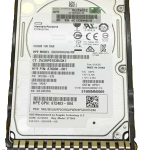 Disco Duro 600 GB HP SAS 10K 2.5″ EG000600JWJNP – Nuevo (Open Box)