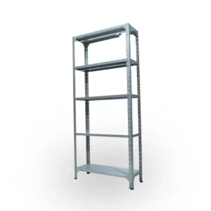 Estantería metálica reforzada 5 niveles tipo bodega / almacén – estructura pesada