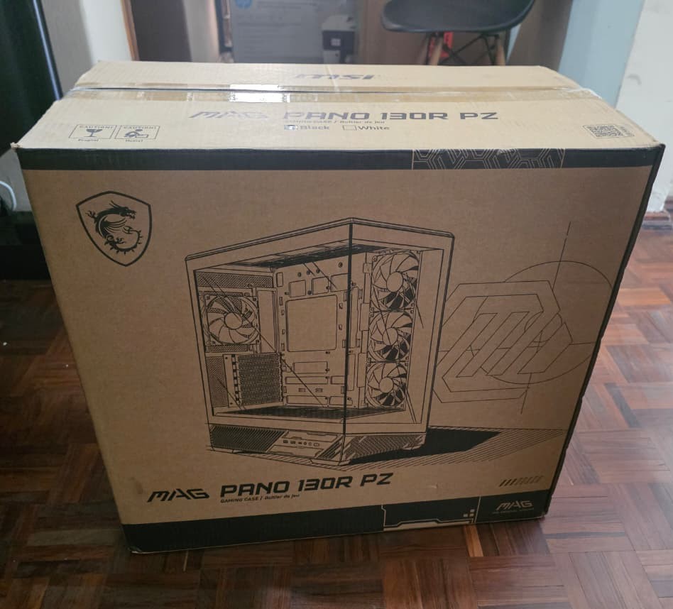 Gabinete Gaming MSI MAG PANO 130R PZ – Mid‑Tower, Cristal Templado, ARGB – Nuevo en Caja - Image 2