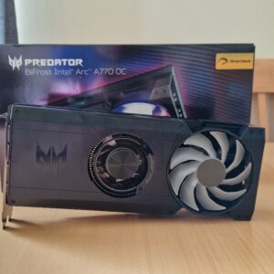 Tarjeta de Video Acer Predator BiFrost Intel Arc A770 OC 16GB GDDR6