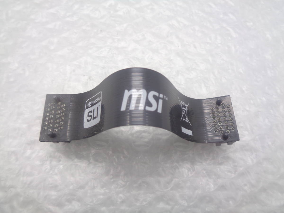 Cable puente SLI 2 WAY MSI K1F‑1026013‑V03 para multi‑GPU - Image 2