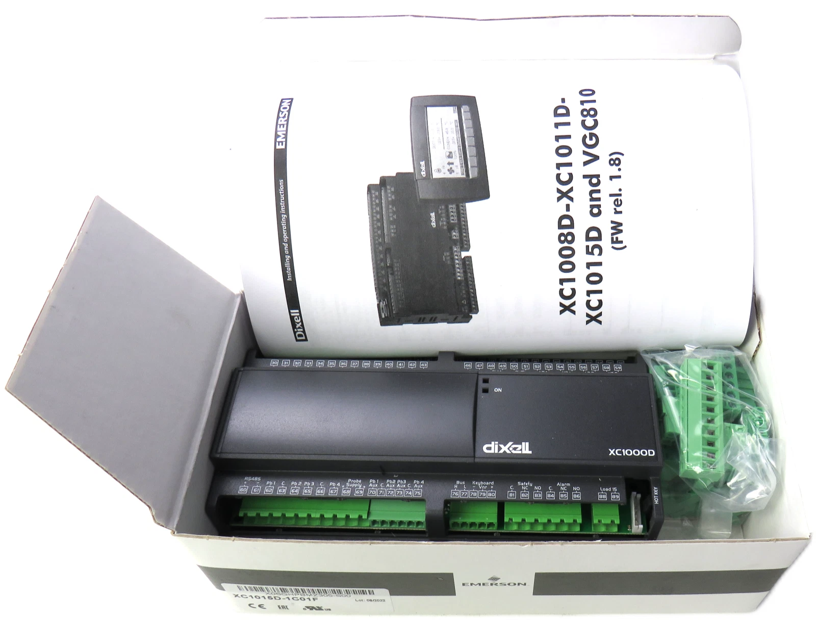 Controlador digital Emerson / Dixell XC1015D‑1C01F - 15 salidas, sistemas de refrigeración HVAC - Image 2