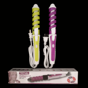 2 Rizadores de Cabello Nova Profesional ZW‑1751 – Nuevo / 110‑240V / Cerámica Protectora