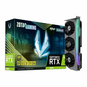 ZOTAC Gaming GeForce RTX 3080 AMP HoloBlack 10GB GDDR6X – Nueva Open Box