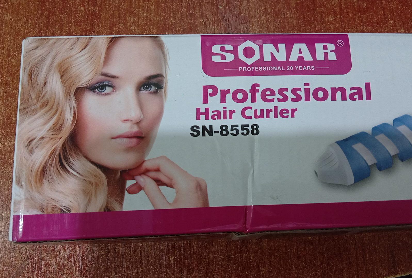 Rizador de Cabello Profesional SONAR SN‑8558 Guía Espiral – Nuevo - Image 3