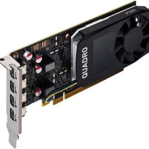 Tarjeta Gráfica Profesional NVIDIA Quadro P1000 4GB mDP Perfil Bajo Low Profile HP Workstation