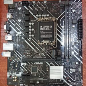 Placa madre ASUS PRIME H610M-K D4 Micro‑ATX LGA1700 DDR4 — seminueva