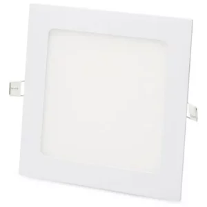 2 Paneles LED Titanium 3W Cuadrado Empotrable – Luz Blanca 6500K (Modelo TTA15)