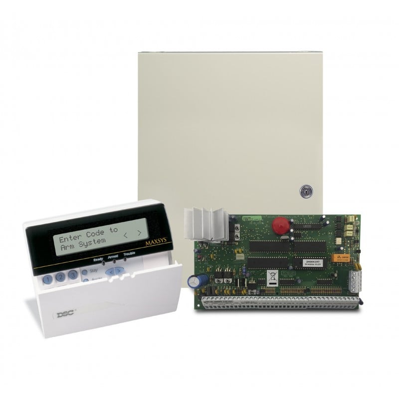 Panel de Alarma DSC MAXSYS PC4020 V3.3 – Kit Completo + Manuales – Nuevo