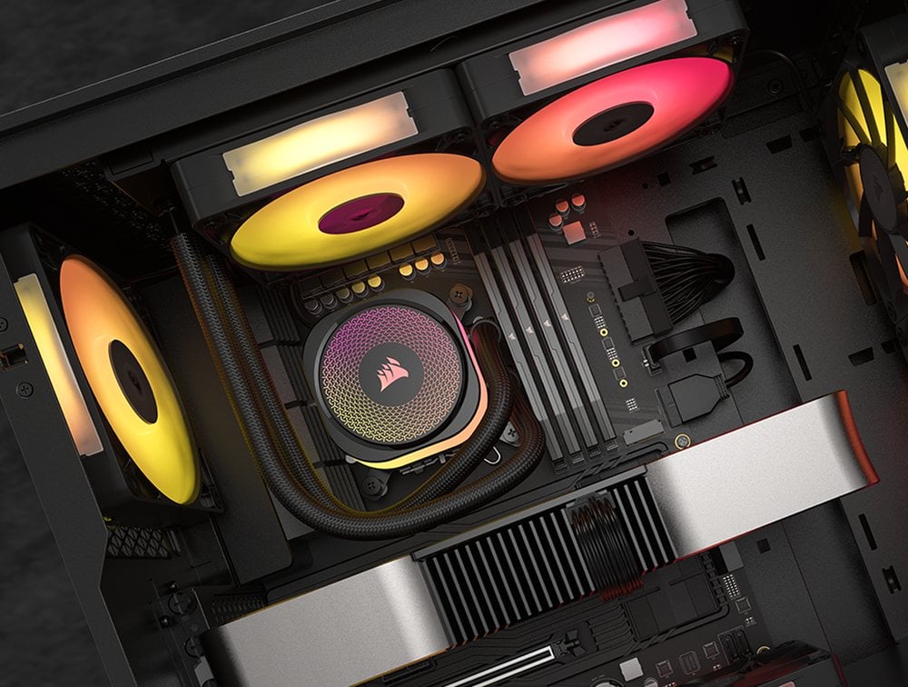 Corsair iCUE LINK TITAN 420 RX RGB – Kit 3 Ventiladores – Refrigeración Líquida CPU 420 mm - Image 3