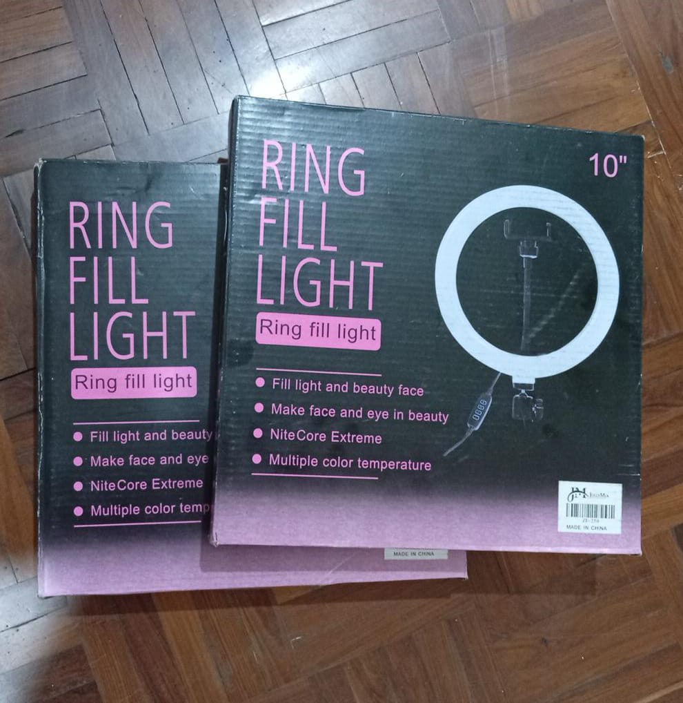 2 Aros de Luz LED QX‑260 26 cm con Soporte para Celular – Nuevo - Image 2