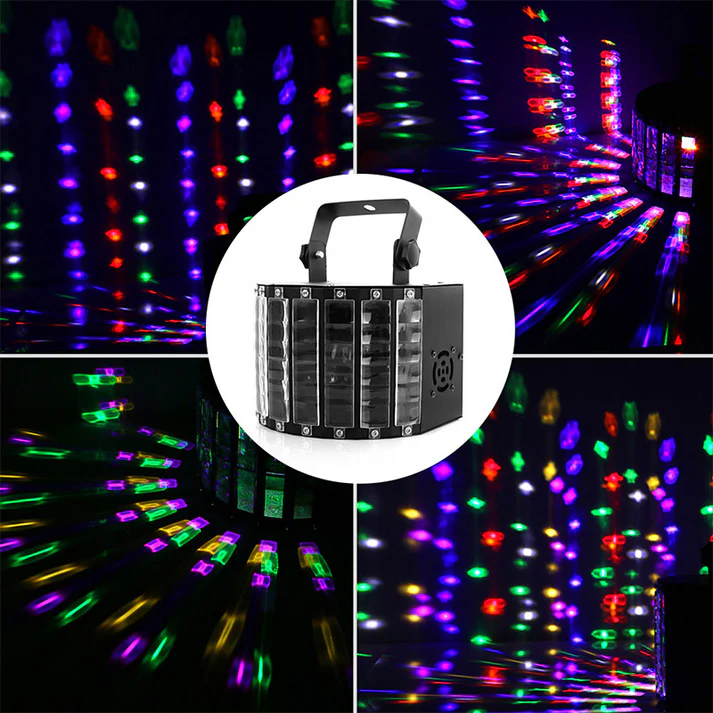 Luz de Efecto DJ Luego LaluceNatz 30W Multicolor Audiorítmica DMX sin control ESTROBOSCOPICA