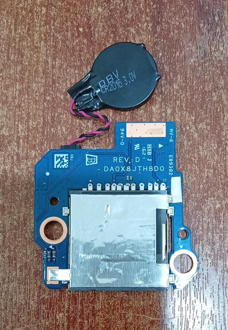 Lector de Tarjeta (Smart Card Reader) HP L44579‑001 / DA0X8JTH8D0 — para ProBook 440/450 G6‑G7